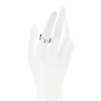 Cartier Platinum 5.5mm LOVE Ring 57 8 2 of 5