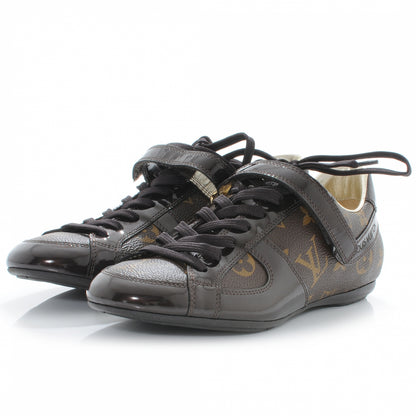 Louis Vuitton Patent Monogram Globe Trotter Sneakers 35 3 of 8