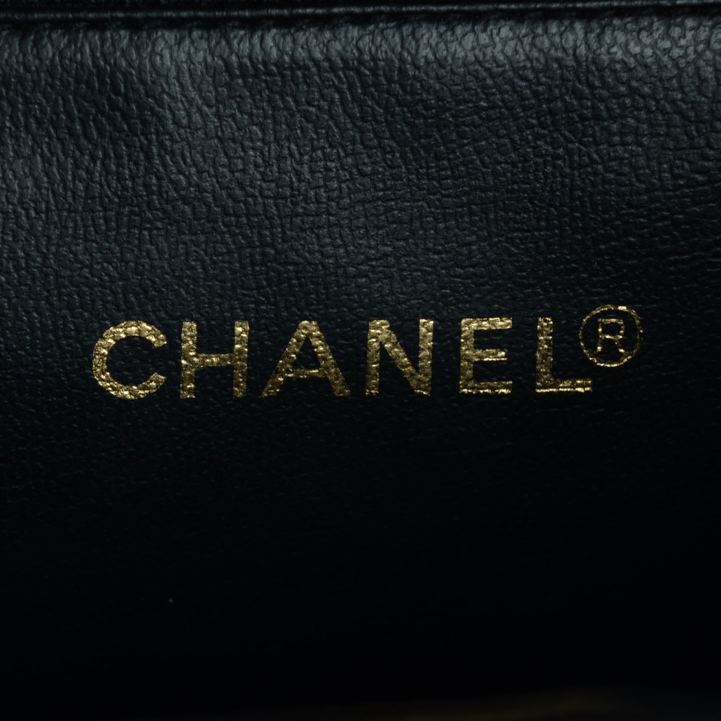 Lambskin CC Shoulder Bag Black
