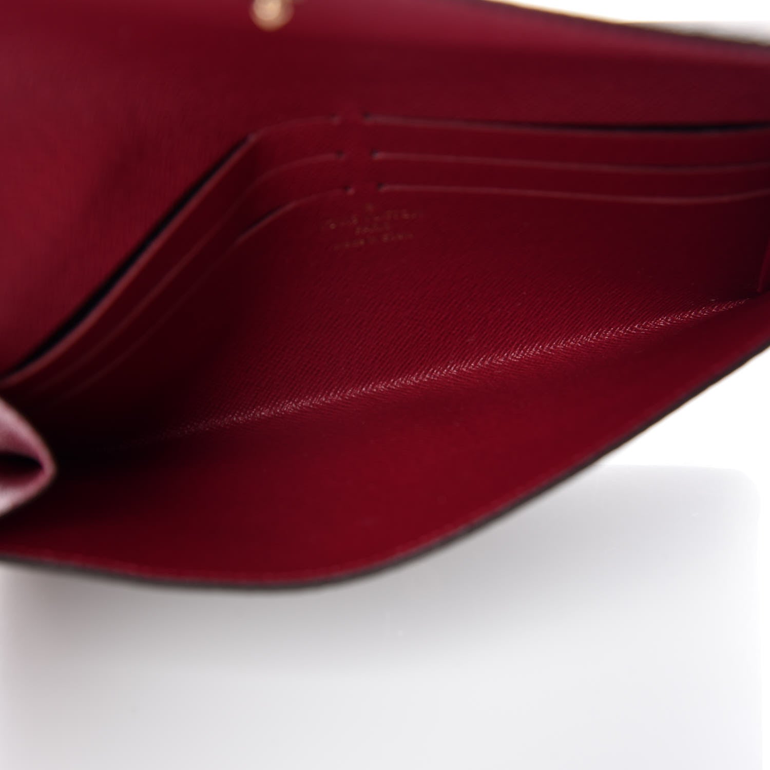 Louis Vuitton Monogram Jeanne Wallet Fuchsia 5 of 7