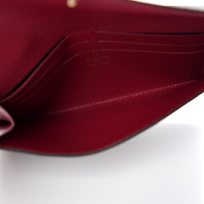 Louis Vuitton Monogram Jeanne Wallet Fuchsia 5 of 7
