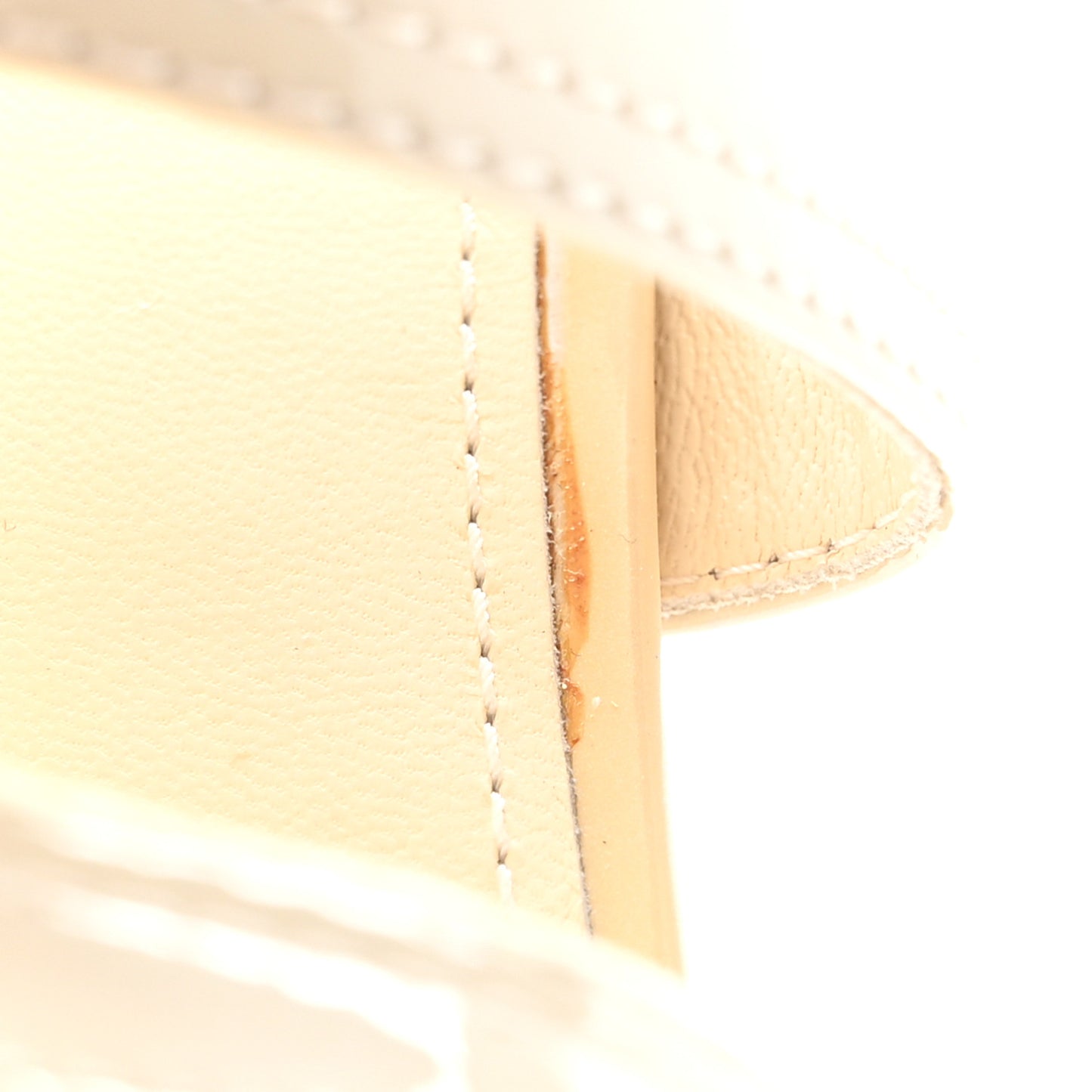 Patent Crystal CC Sandals 41 Beige Clair