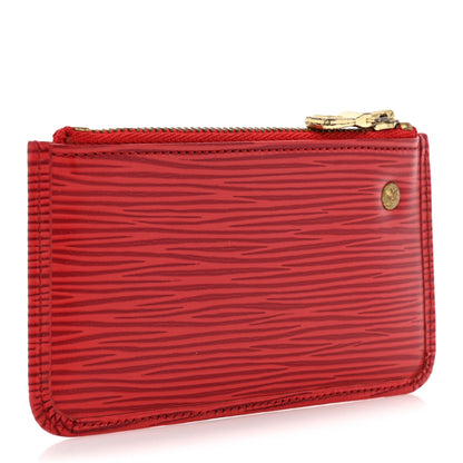 Louis Vuitton Epi Key Pouch Castillan Red 3 of 10