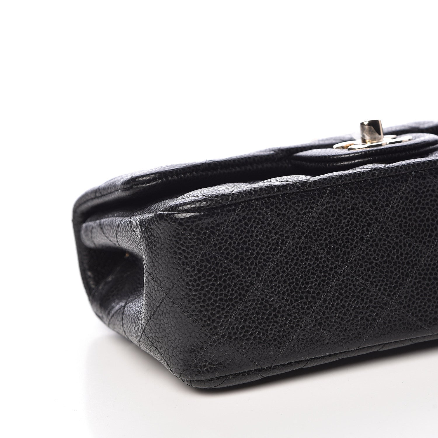 Chanel Caviar Quilted Mini Rectangular Flap Black 9 of 11