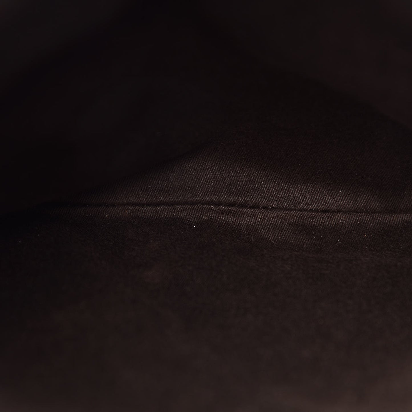 GG Supreme Monogram Medium Flat Messenger Bag Dark Brown