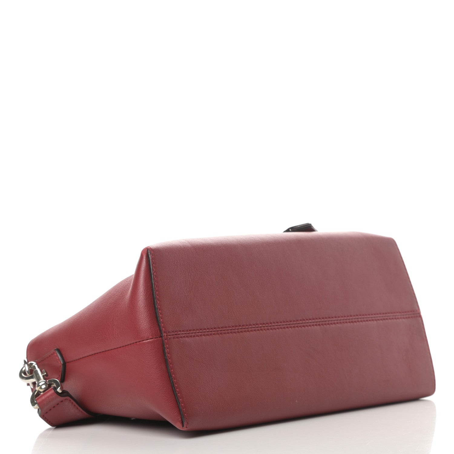 Fendi Vitello Dolce Medium By The Way Boston Bag Ciliegia 4 of 14