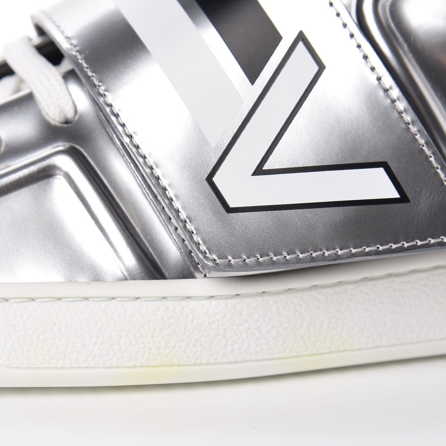Patent Spaceship Sneakers 38.5 Silver