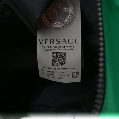 Versace Nylon Palazzo Medusa Belt Bag Green 7 of 9