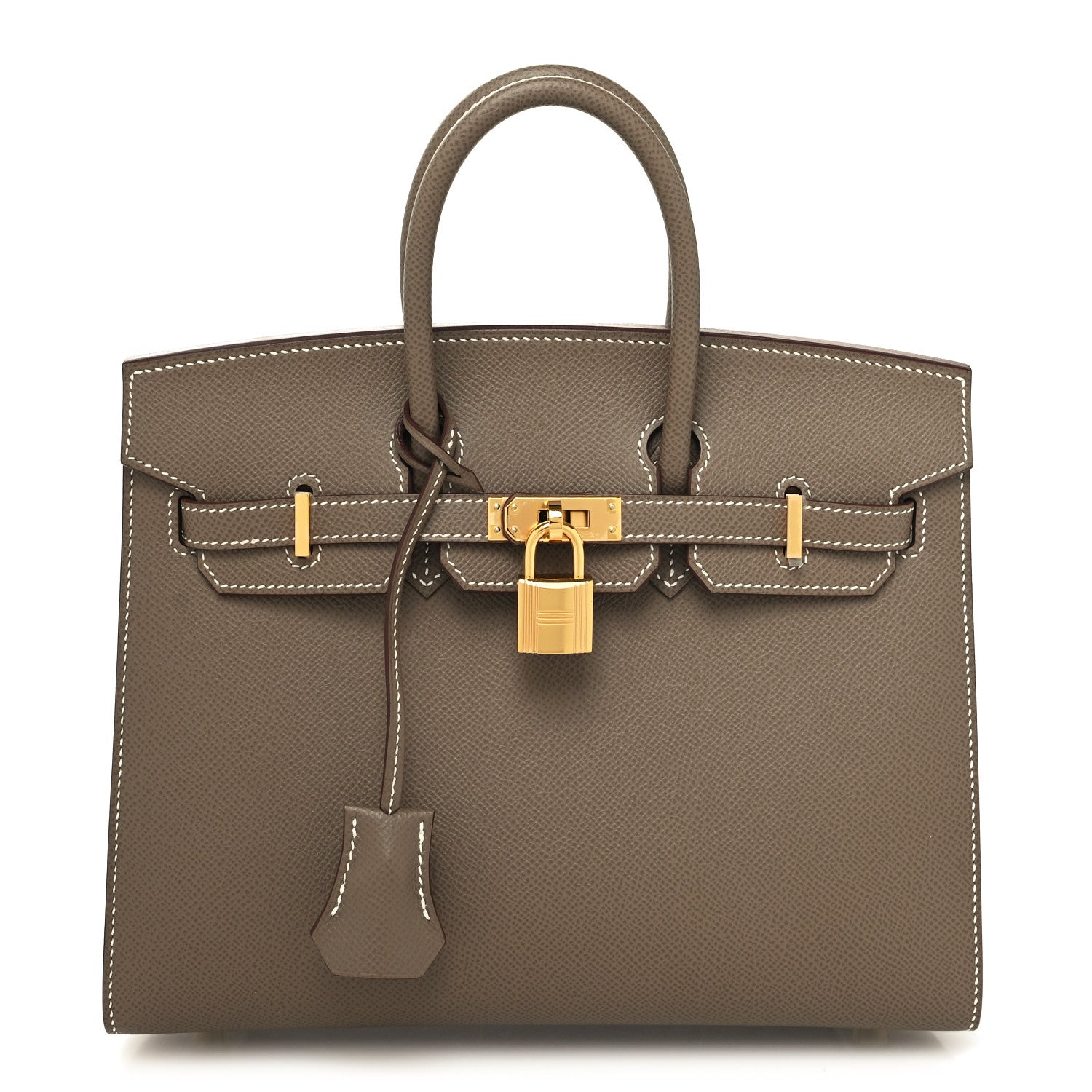 Hermes Epsom Birkin Sellier 25 Etoupe 1 of 11