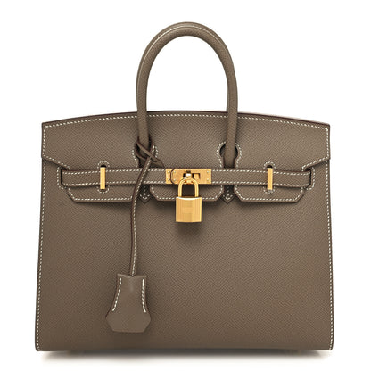Hermes Epsom Birkin Sellier 25 Etoupe 1 of 11
