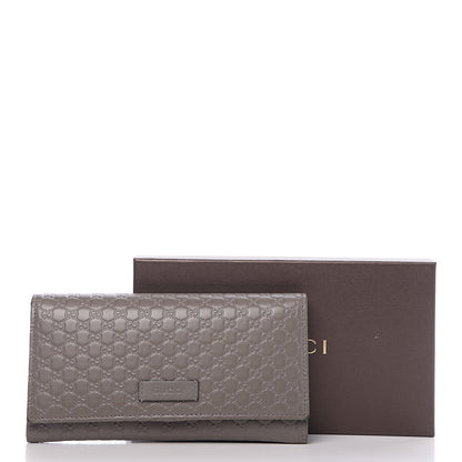 Gucci Soft Microguccissima Continental Wallet Loess 7 of 7