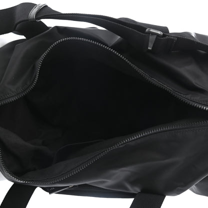 Versace Canvas Nylon Quilted Palazzo Duffle Bag Black 4 of 8