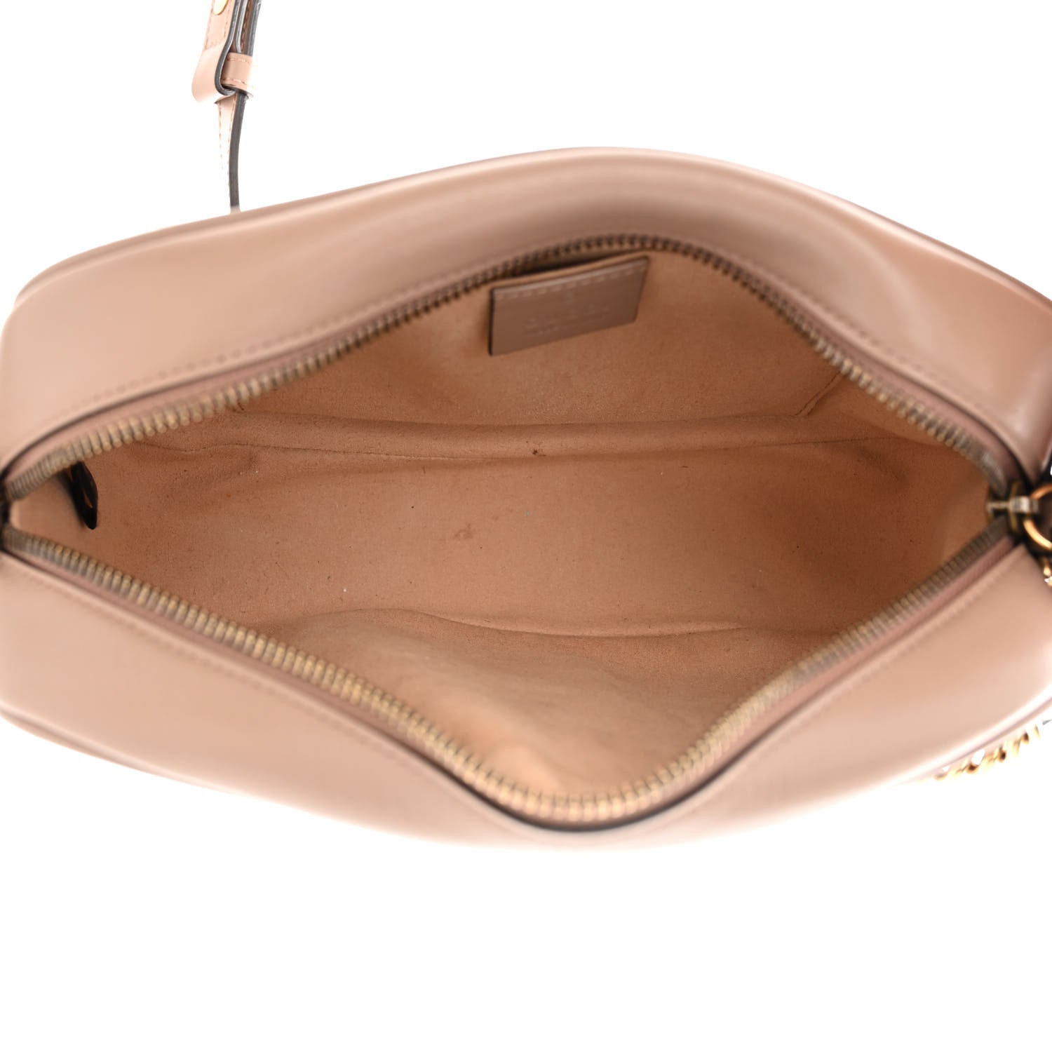 Gucci Calfskin Matelasse Small GG Marmont Chain Shoulder Bag Porcelain Rose 5 of 11