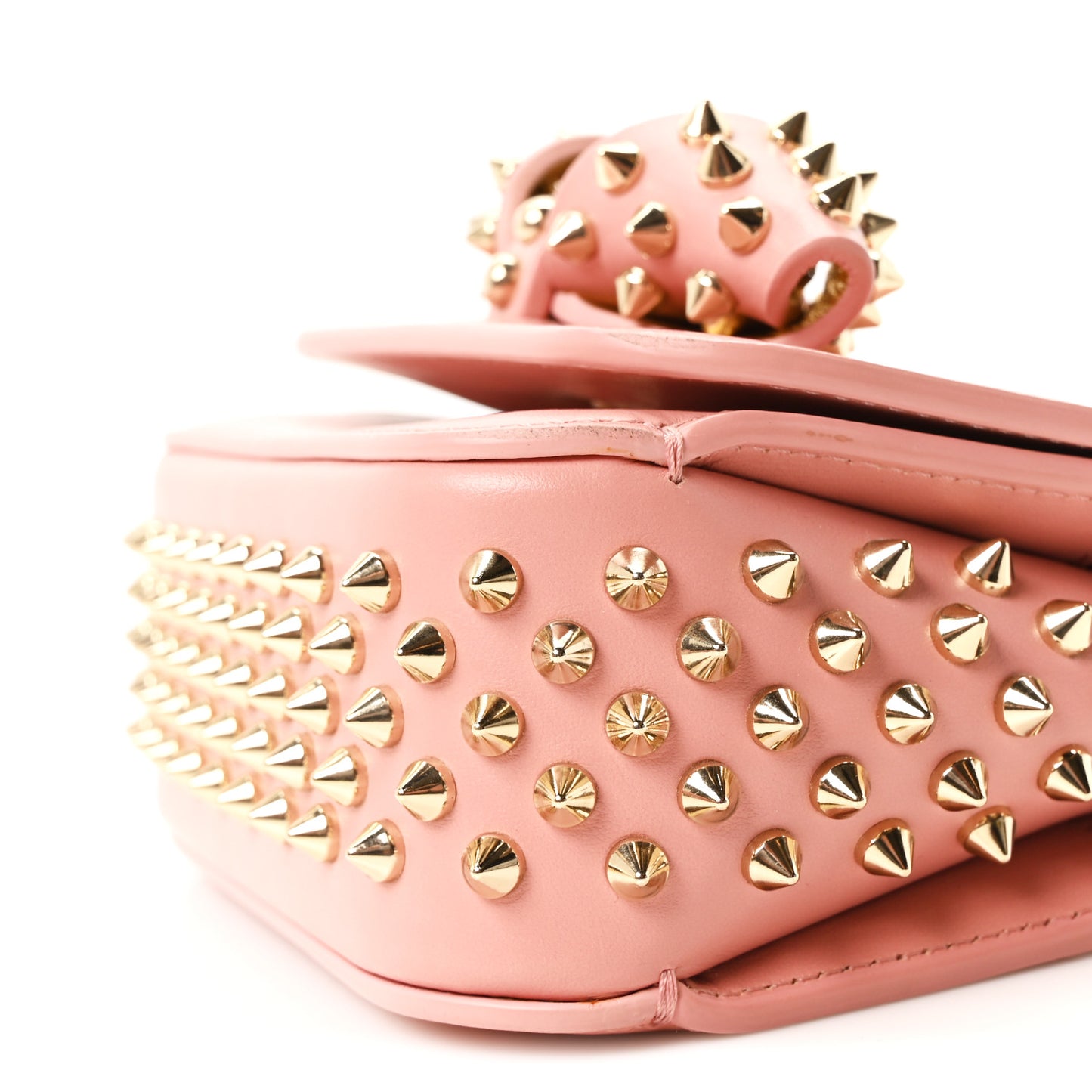 Calfskin Spikes Mini Sweety Charity NV Crossbody Bag Ronsard