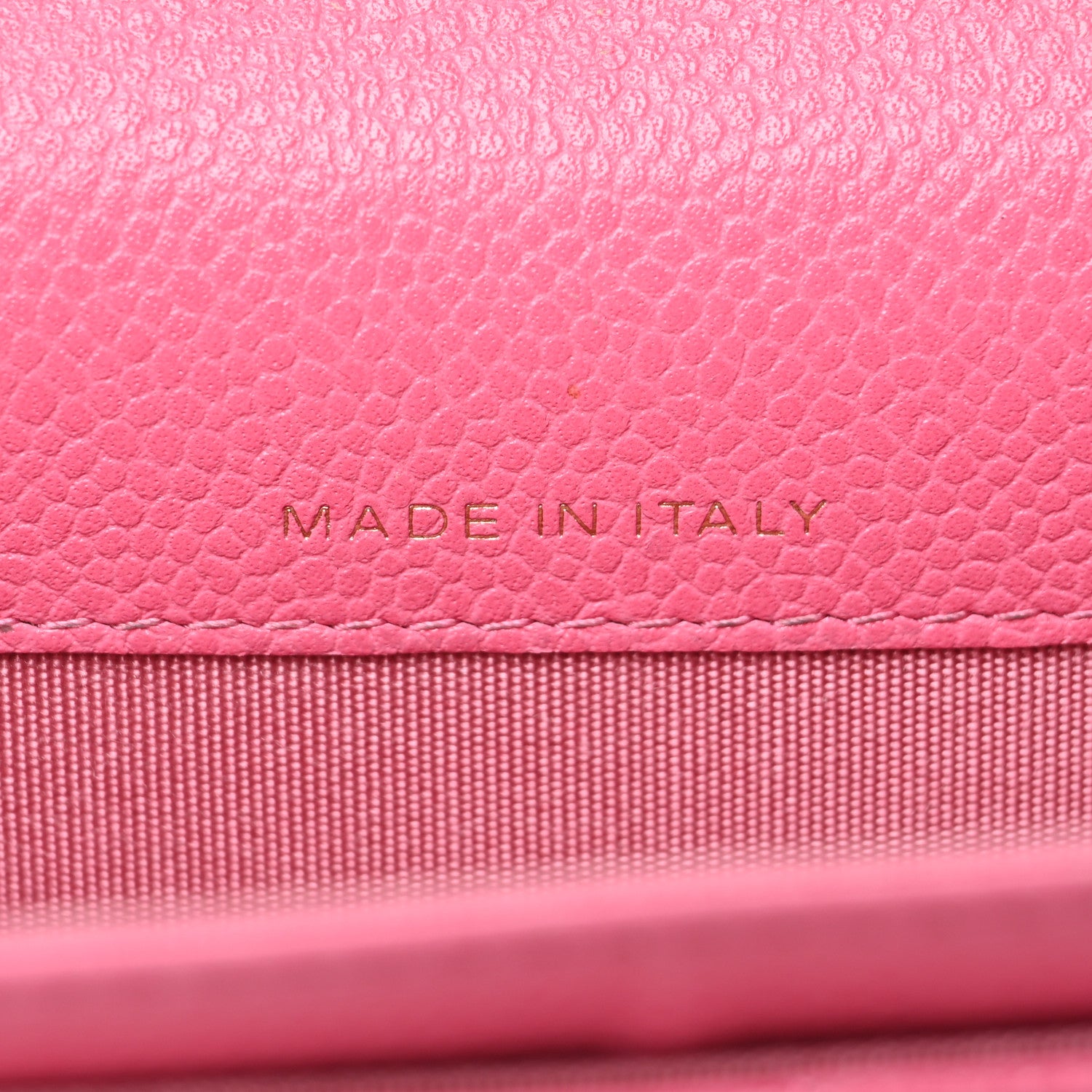 Chanel Caviar Quilted Flap Card Holder Pink 7 of 11