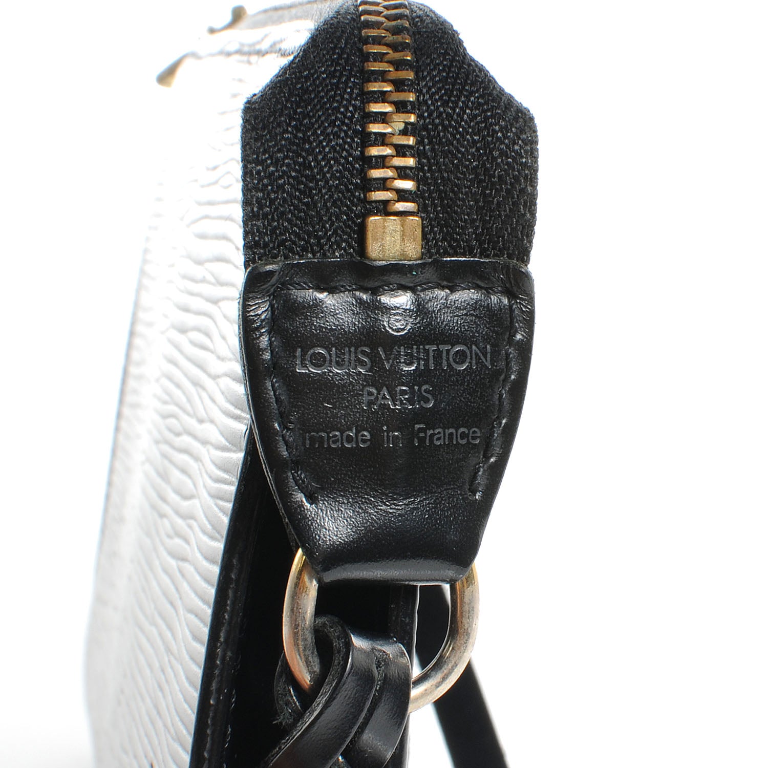 Louis Vuitton Epi Pochette Accessories 21 Black 6 of 7