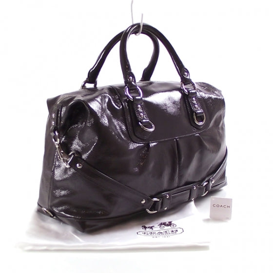 FASHIONPHILE COACHLeatherMadisonSABRINAGraphite14179 3 of 10
