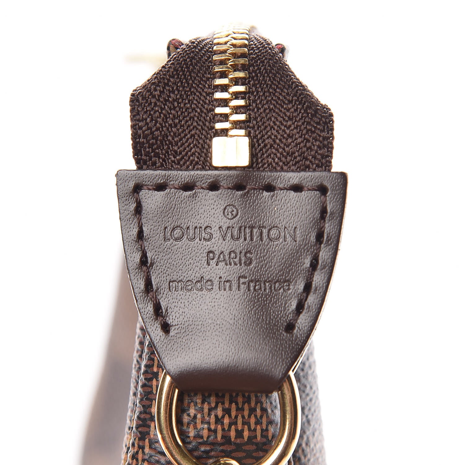 Louis Vuitton Damier Ebene Mini Pochette Accessories 6 of 8