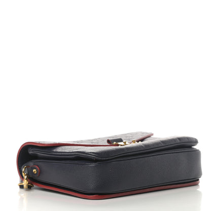 Louis Vuitton Empreinte Pochette Metis Marine Rouge 4 of 15