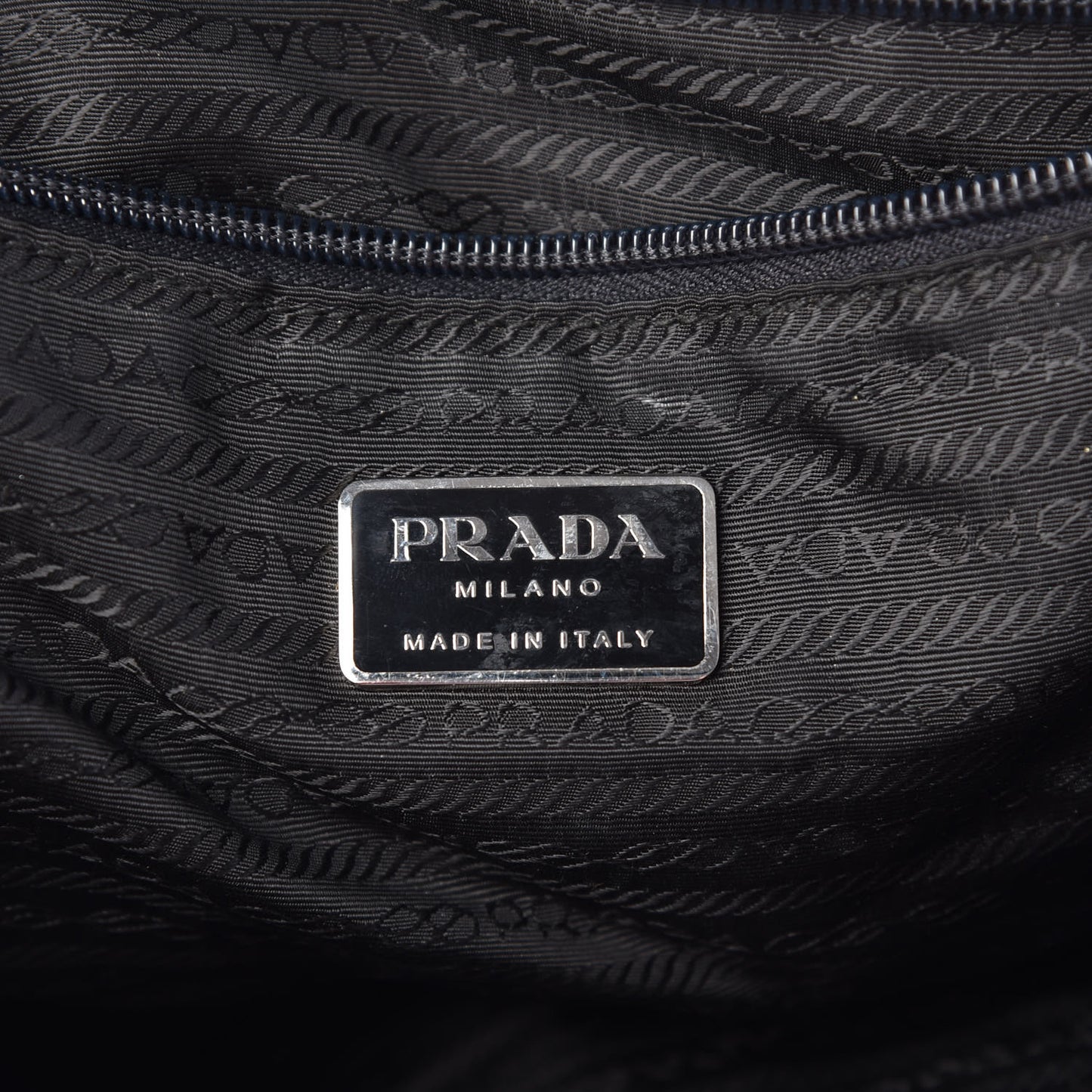 Nylon Vela Medium Backpack Black