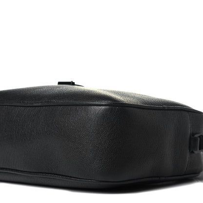 Saint Laurent Grained Lambskin Monogram Lou Camera Bag Black 8 of 8