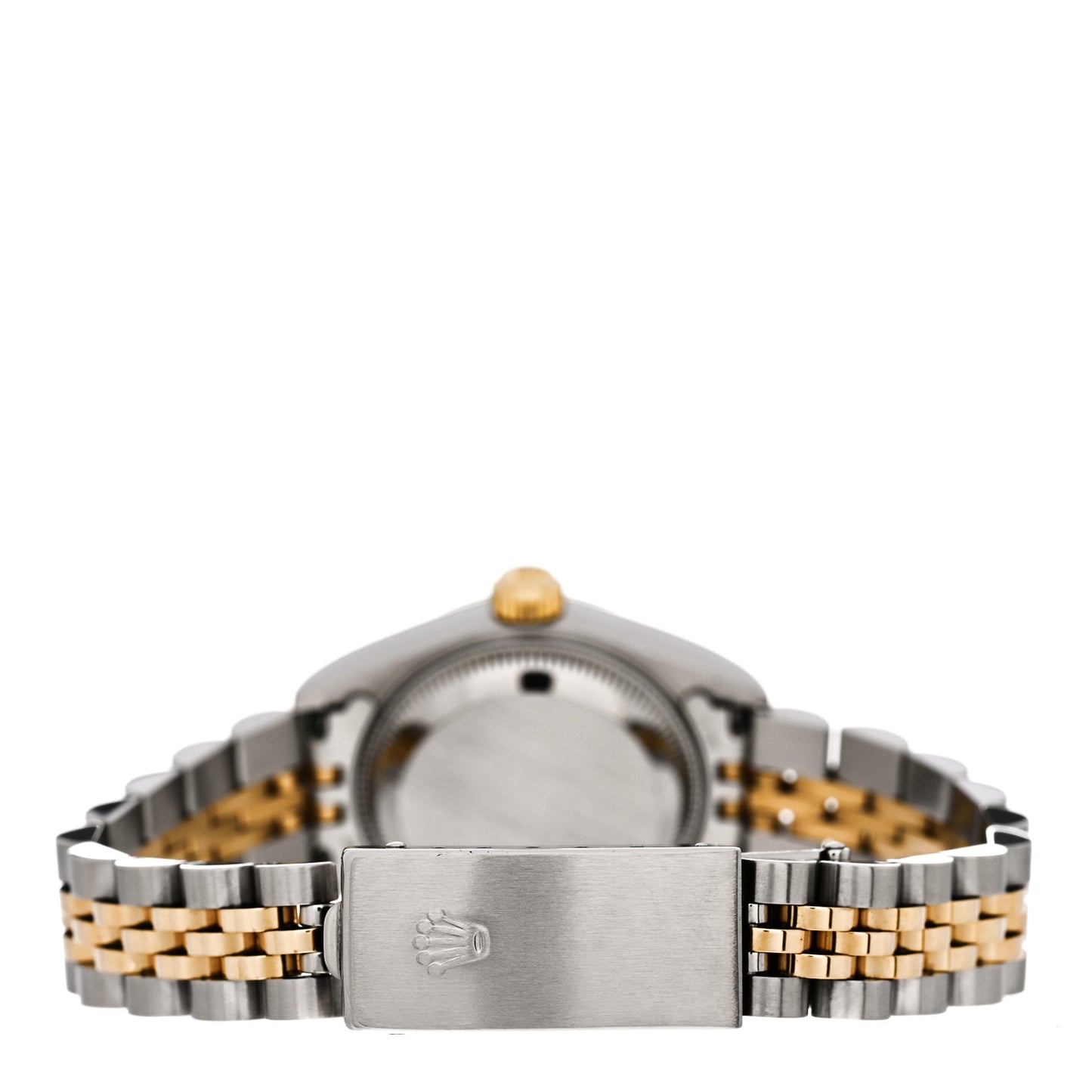 Stainless Steel 18K Yellow Gold Diamond 26mm Oyster Perpetual Datejust Watch Champagne 79173