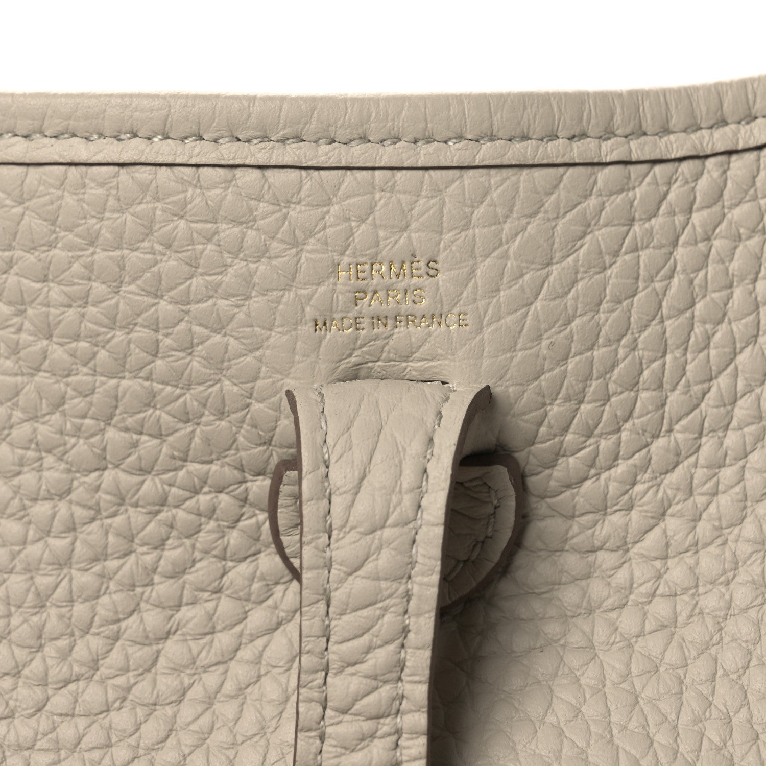 Hermes Taurillon Clemence Amazone Evelyne TPM Beton 6 of 11
