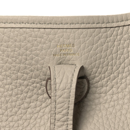 Hermes Taurillon Clemence Amazone Evelyne TPM Beton 6 of 11
