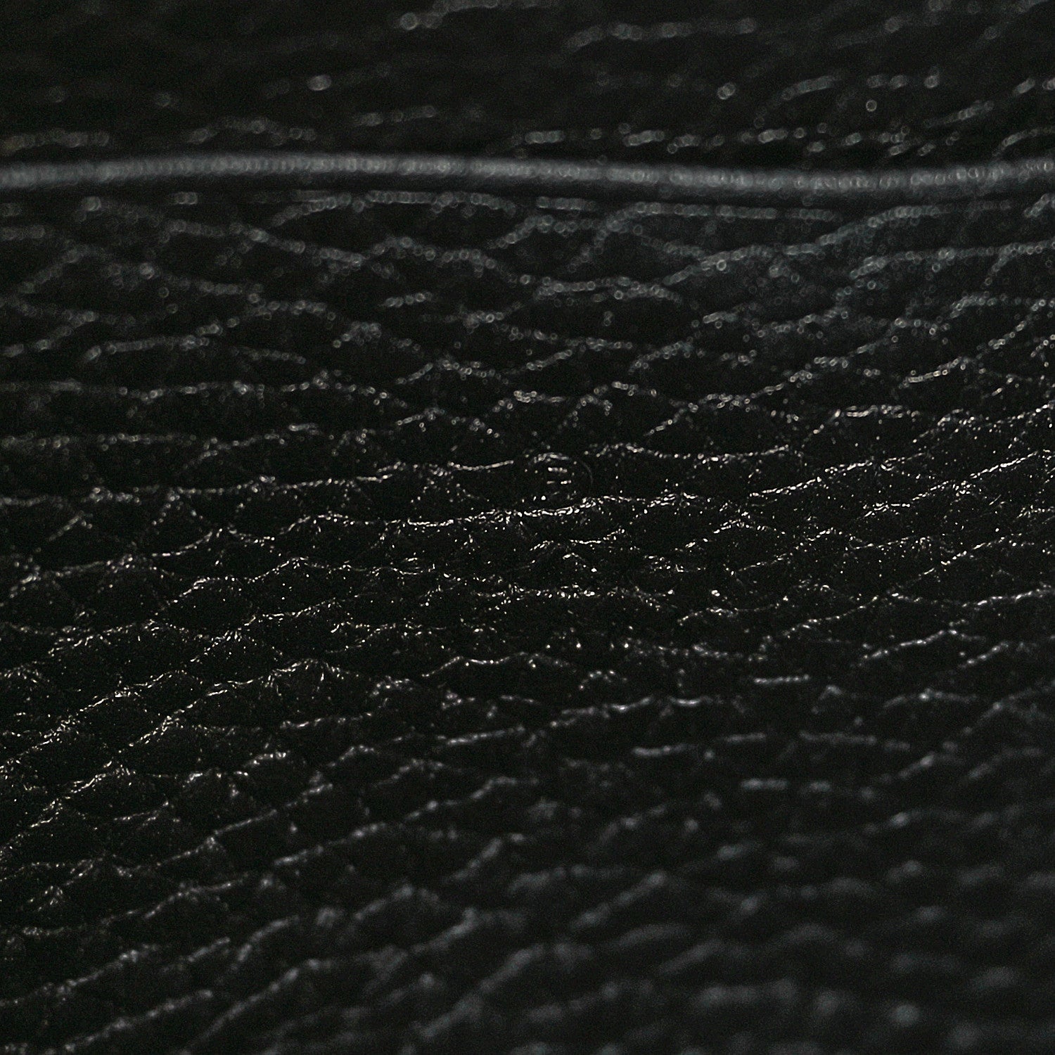 Gucci Calfskin GG Marmont Chain Wallet Black 5 of 8