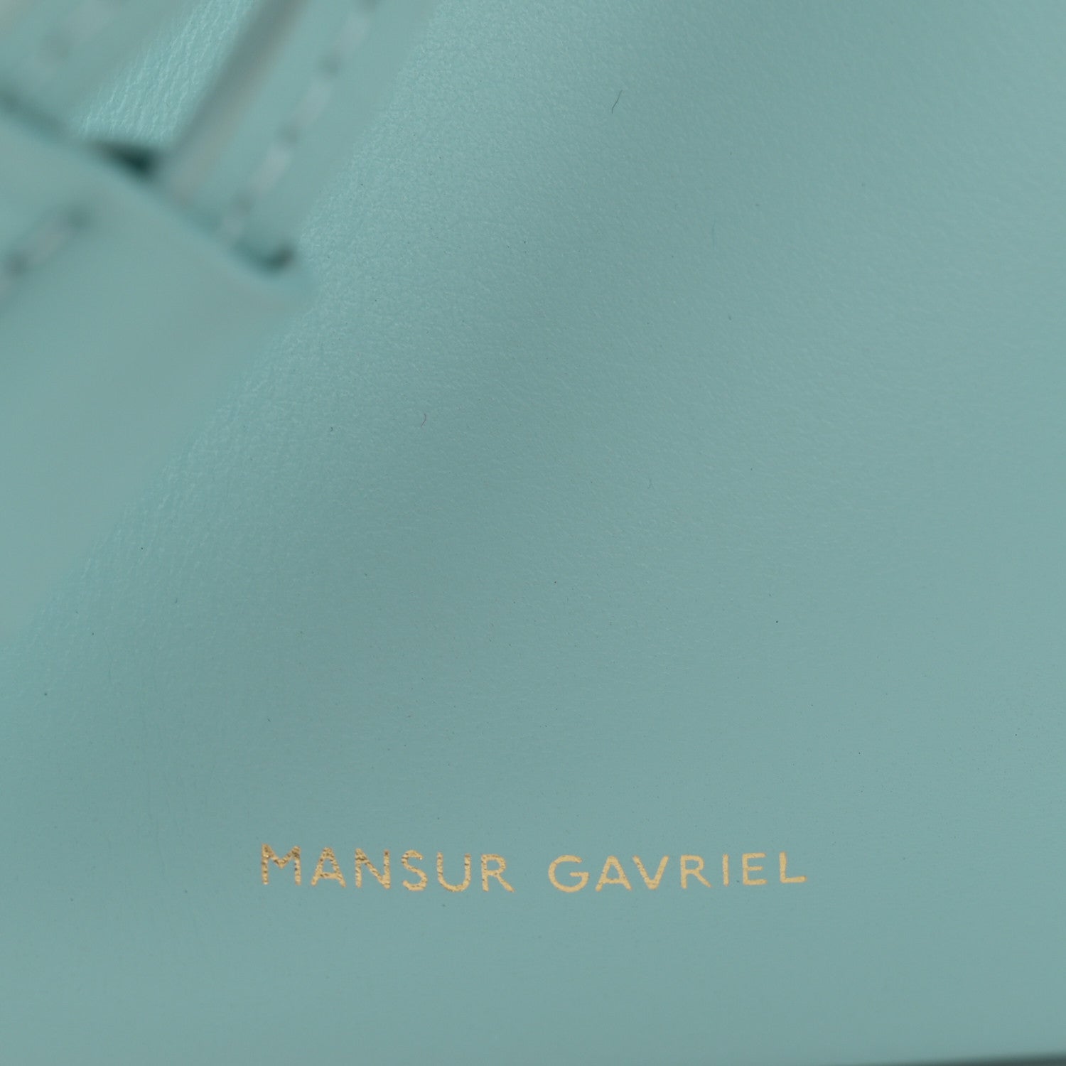 Mansur Gavriel Calfskin Mini Lady Bag Sky Blue 6 of 13