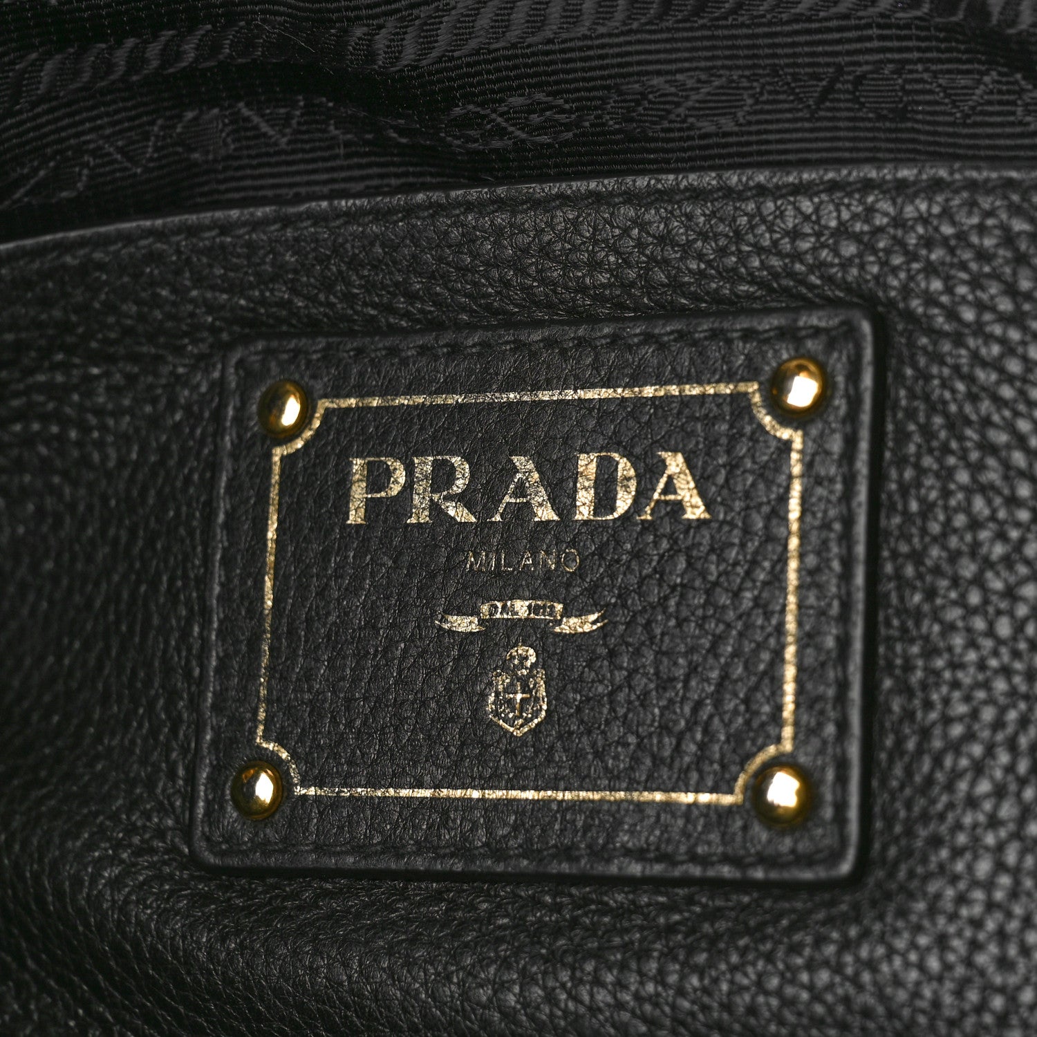 Prada Vitello Daino Hobo Black 5 of 7