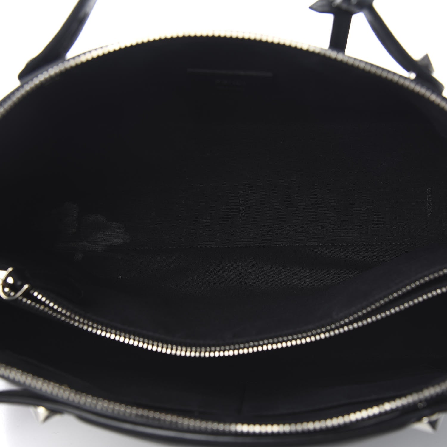 Fendi Vitello Dolce Marmol Large By The Way Boston Bag Black 4 of 14