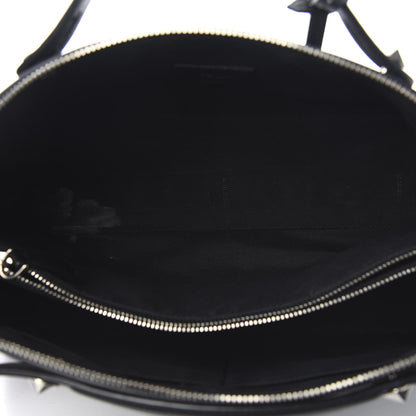 Fendi Vitello Dolce Marmol Large By The Way Boston Bag Black 4 of 14