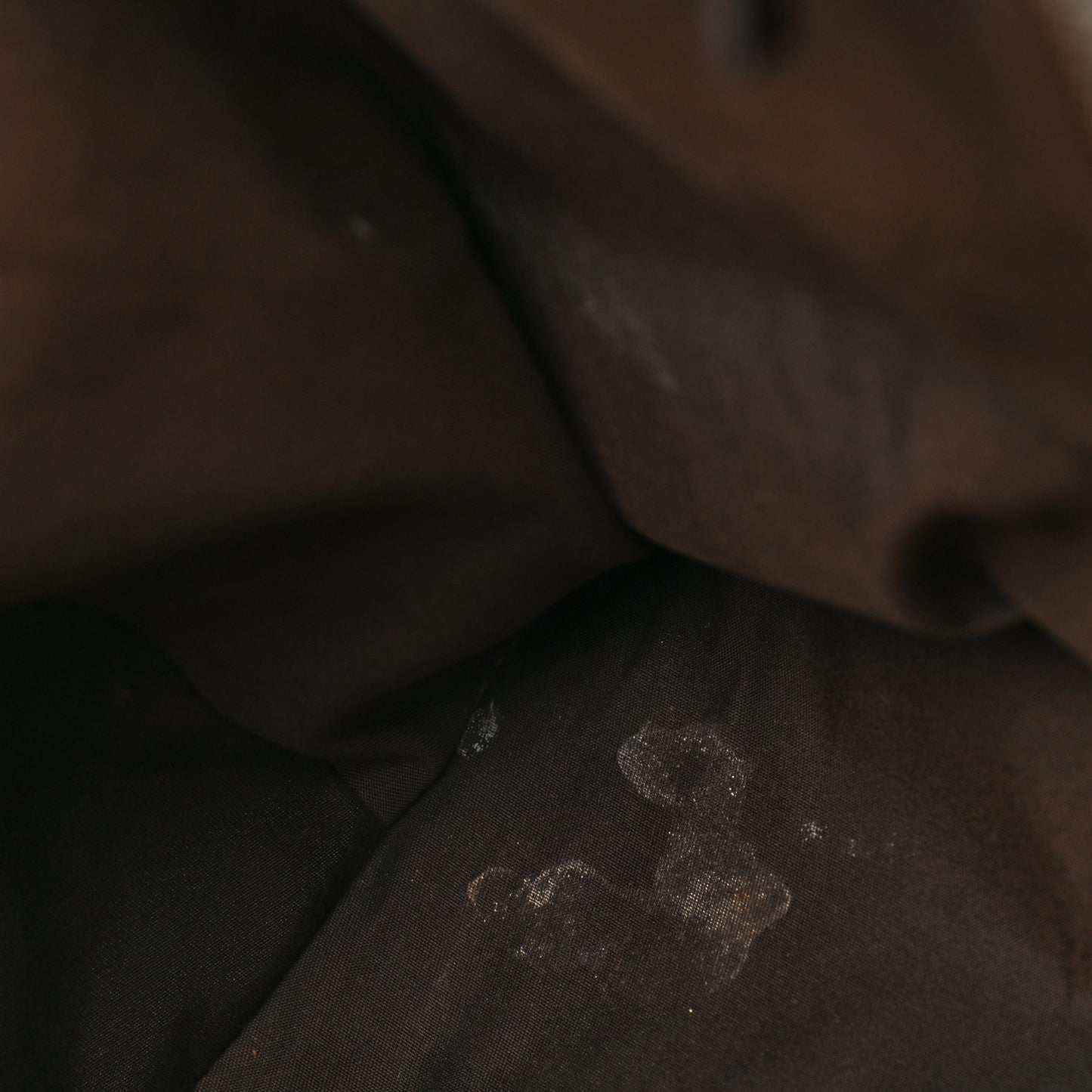 Denim Monogram Large Tote Dark Brown