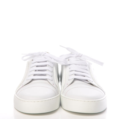 Chanel Calfskin Gum Womens CC Sneakers 38 White 2 of 10