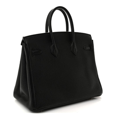 Hermes Togo Birkin 25 Black 3 of 12
