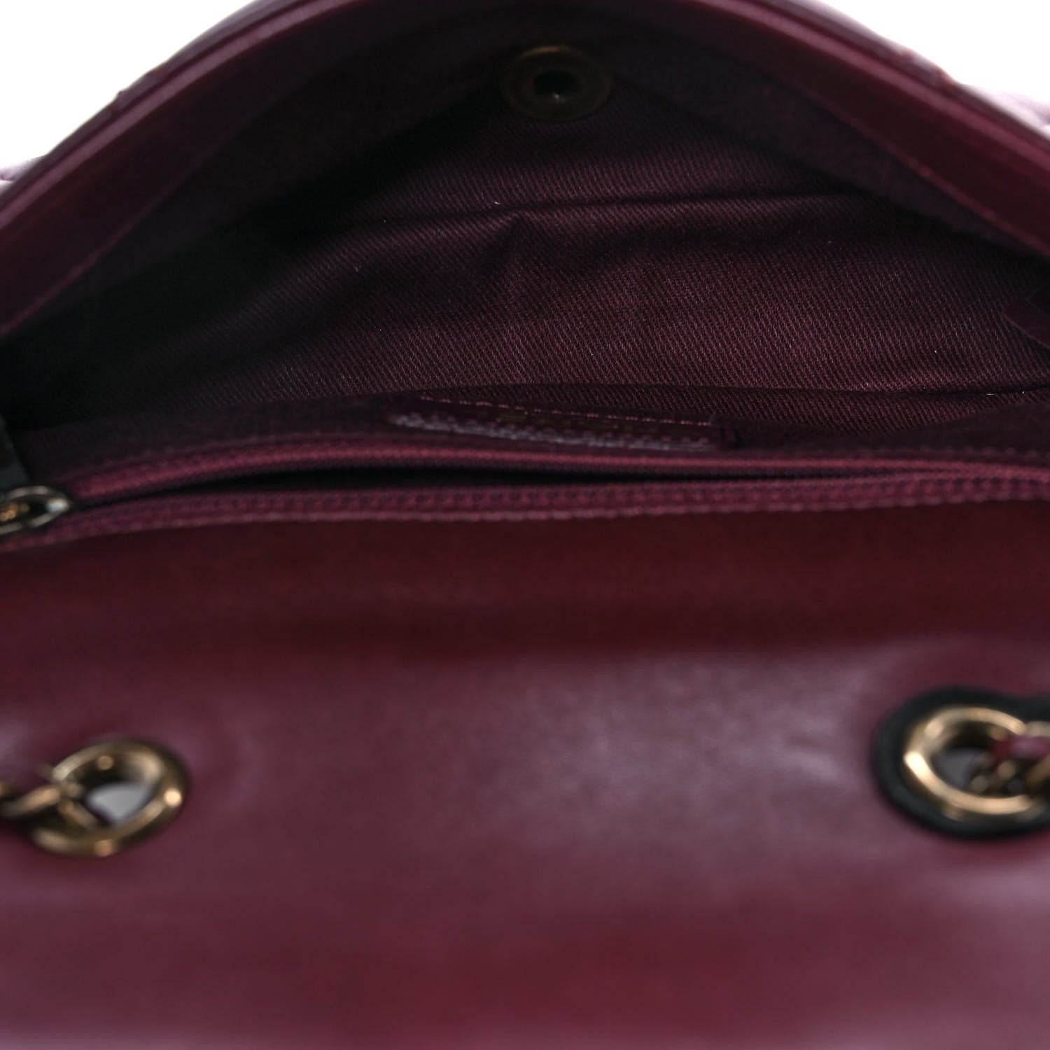 Chanel Lambskin Quilted Meat Packaged Mini Rectangular Flap Burgundy 4 of 8