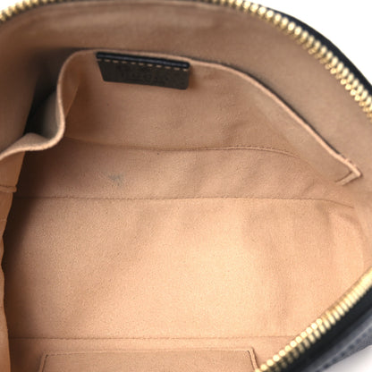 Gucci Calfskin GG Web Small Ophidia Dome Shoulder Bag Black 5 of 11