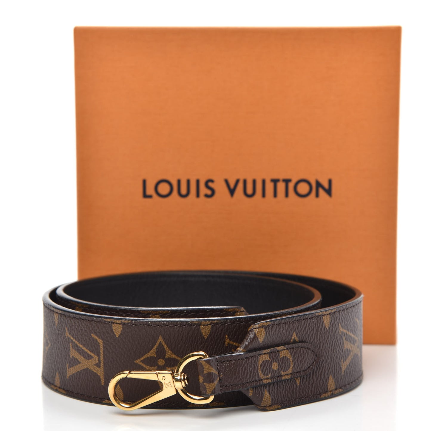 Monogram Bandouliere Shoulder Strap Black
