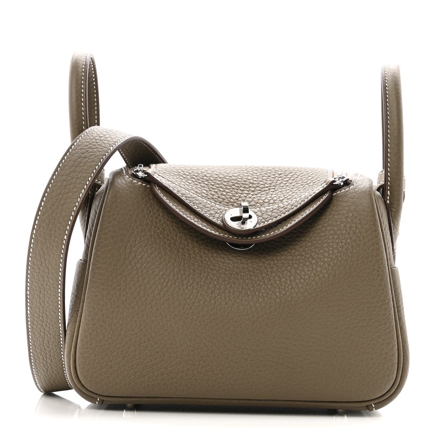 Taurillon Clemence Mini Lindy 20 Etoupe