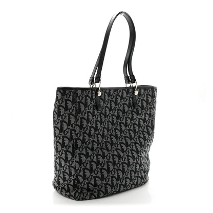 Christian Dior Monogram Tote Blue 2 of 9