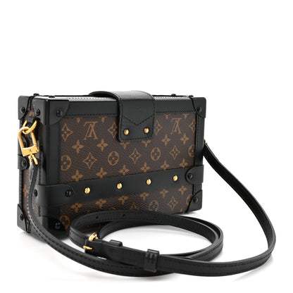 Louis Vuitton Monogram Petite Malle Black 3 of 11