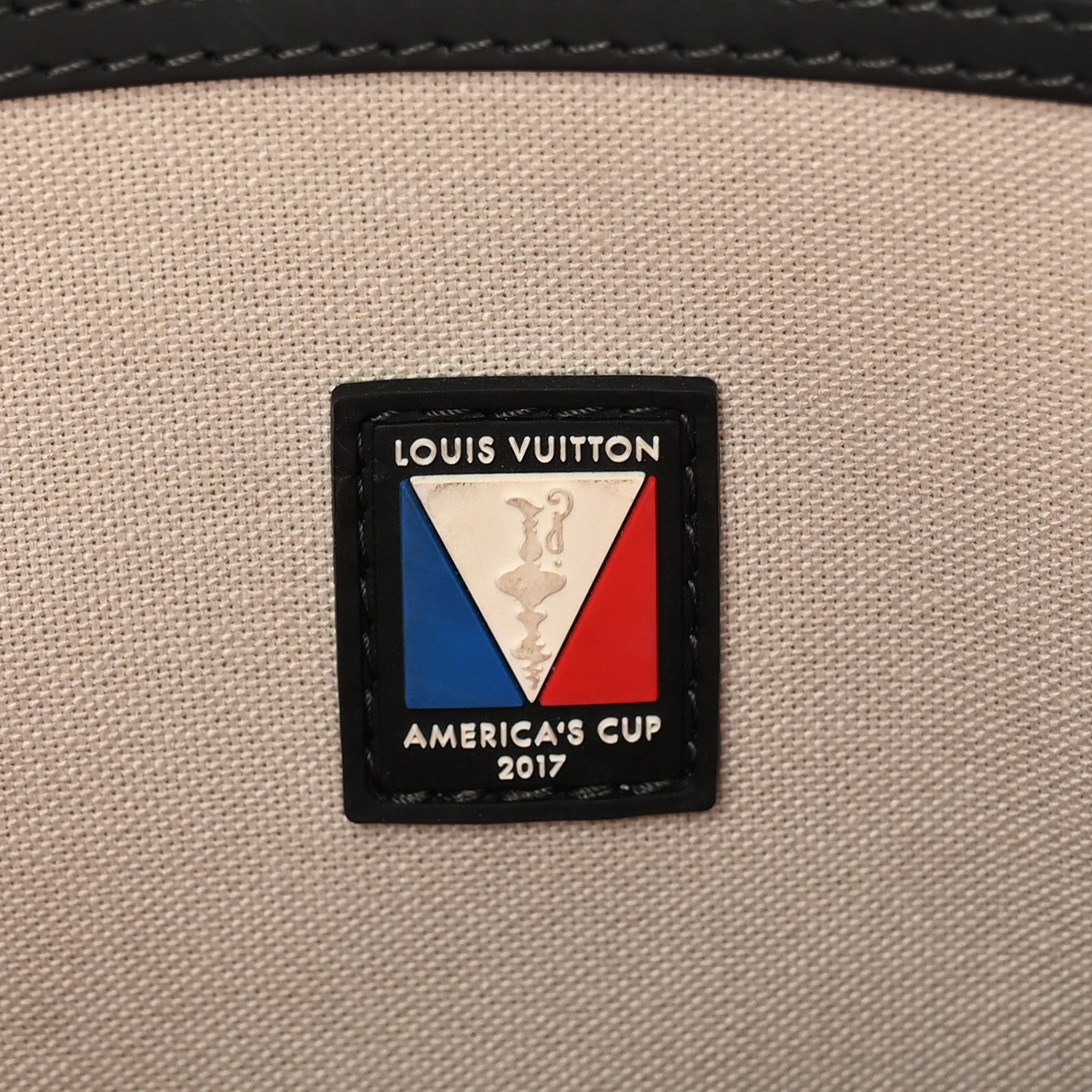 Louis Vuitton Damier Azur Latitude America's Cup Keepall Bandouliere 45 5 of 16