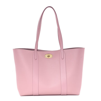 Mulberry Small Classic Grain Bayswater Tote Powder Pink 1 of 11