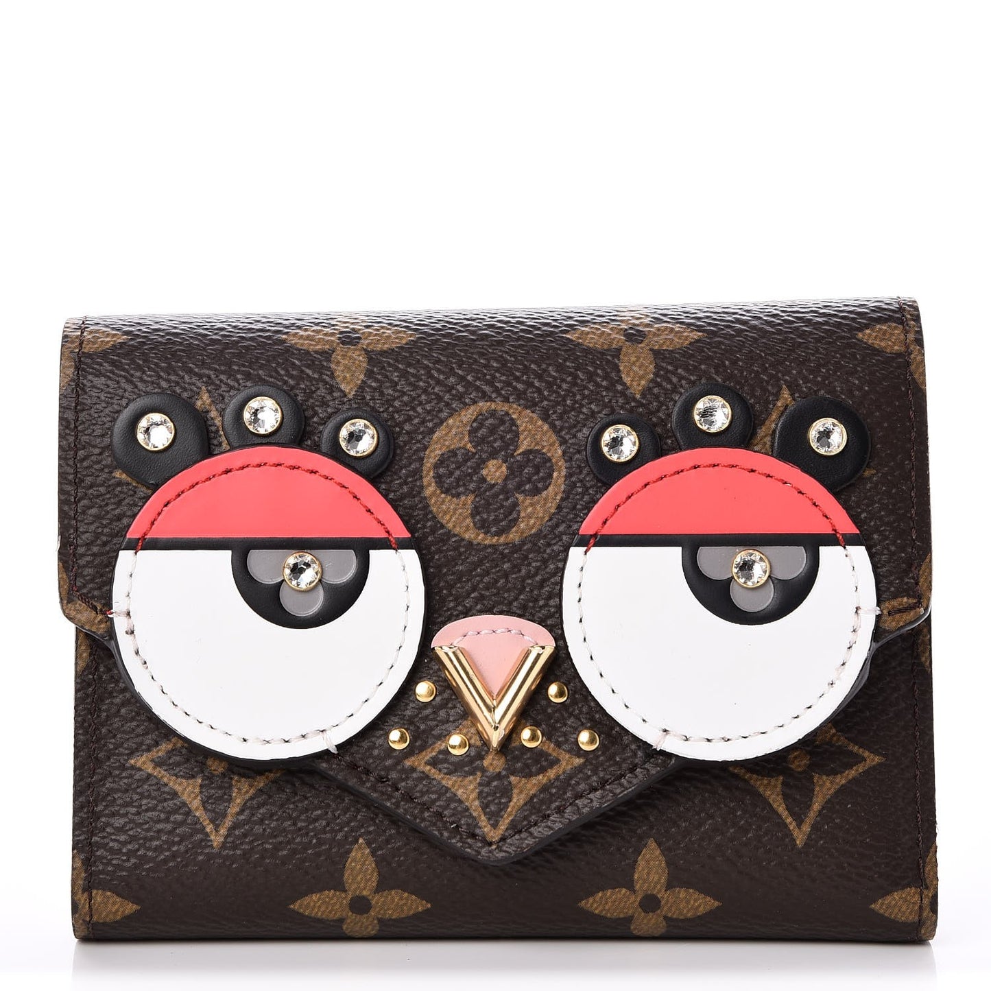 Monogram Valentines Bird Victorine Wallet