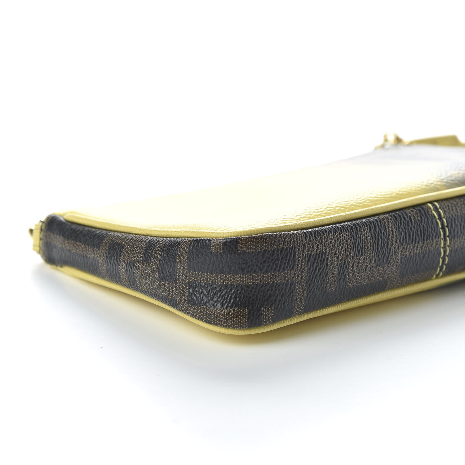 Fendi Zucca Spalmati Ombre Pochette Tobacco Cedro 6 of 11