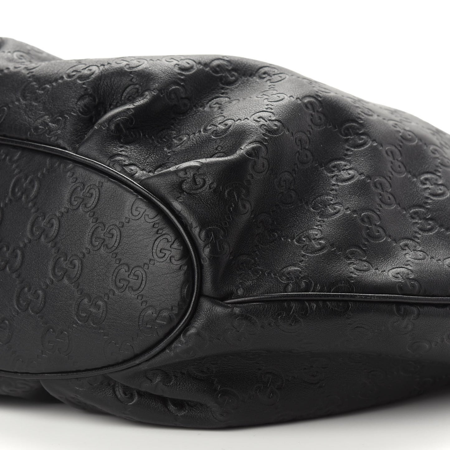 Guccissima Pelham Medium Hobo Black