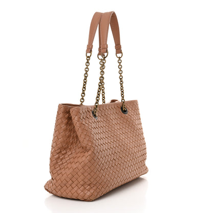 Bottega Veneta Nappa Intrecciato Medium Tote Dusty Rose 3 of 15