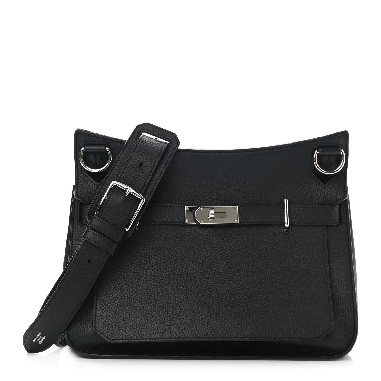 Hermes Taurillon Clemence Jypsiere 34 Black 1 of 11