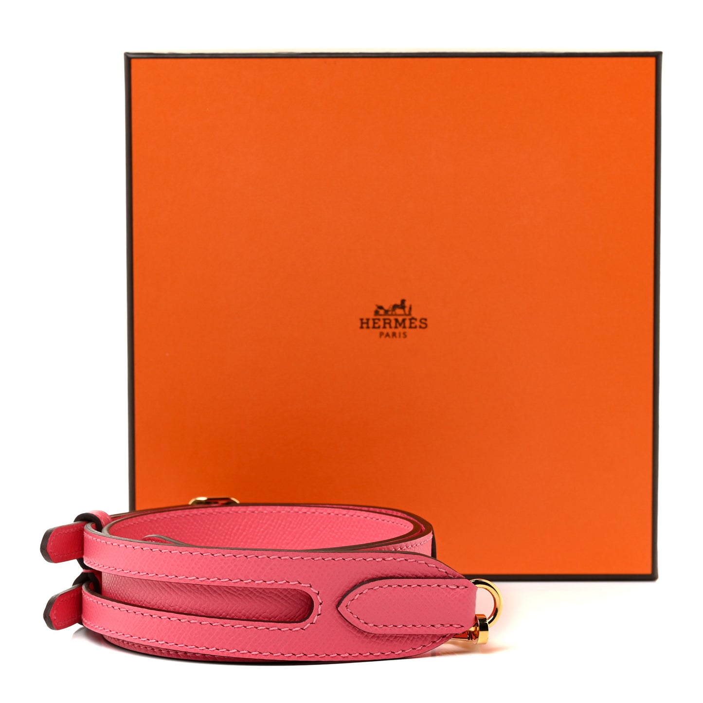 Epsom 35mm Harnachement Shoulder Strap Rose Azalee